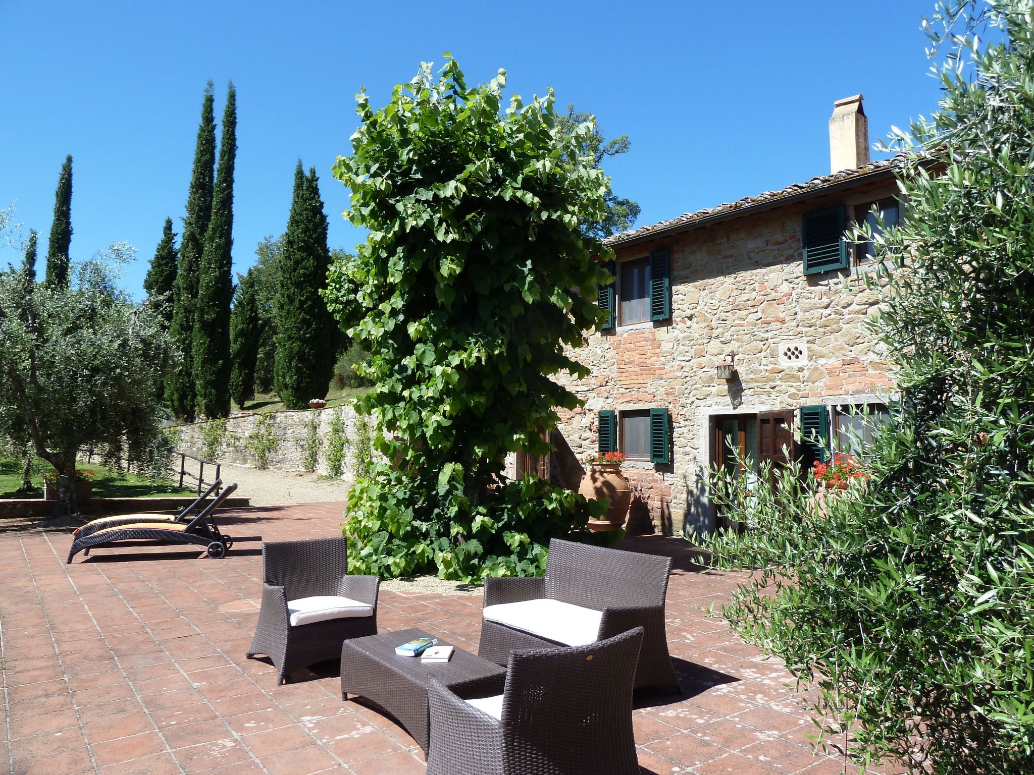 Landgut "Podere Vecciale-Binnen