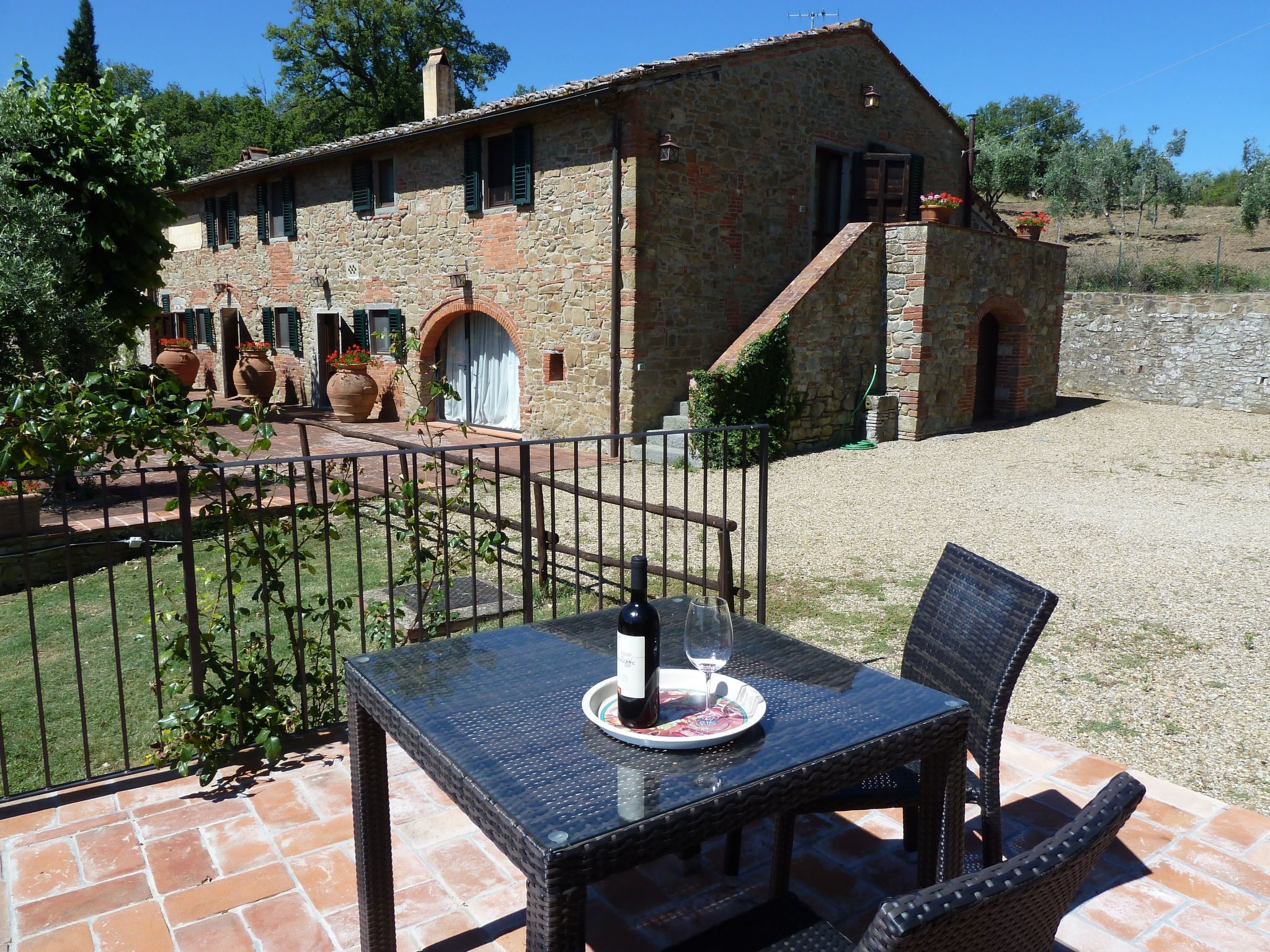 Landgut "Podere Vecciale-Binnen