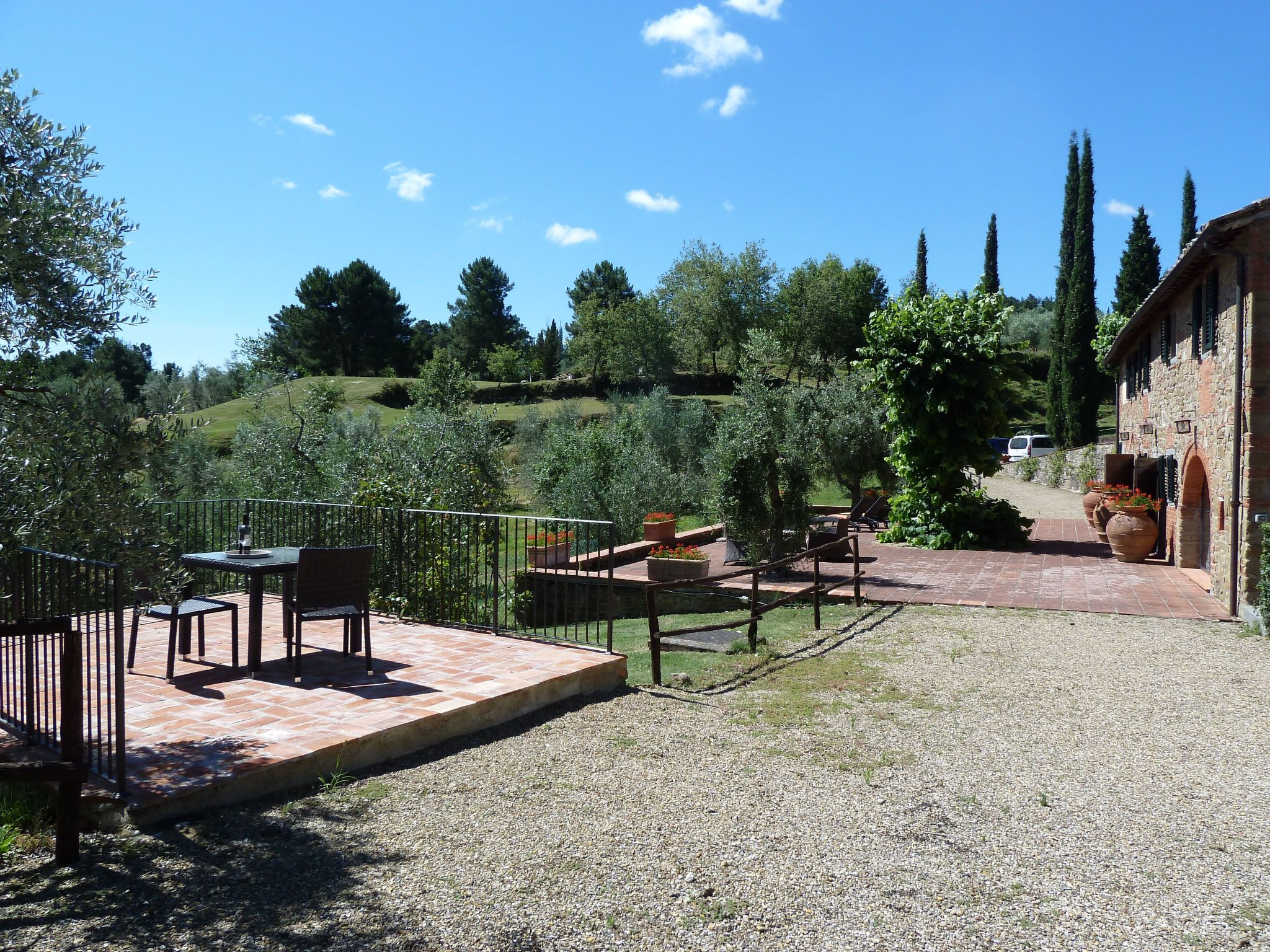 Landgut "Podere Vecciale-Binnen