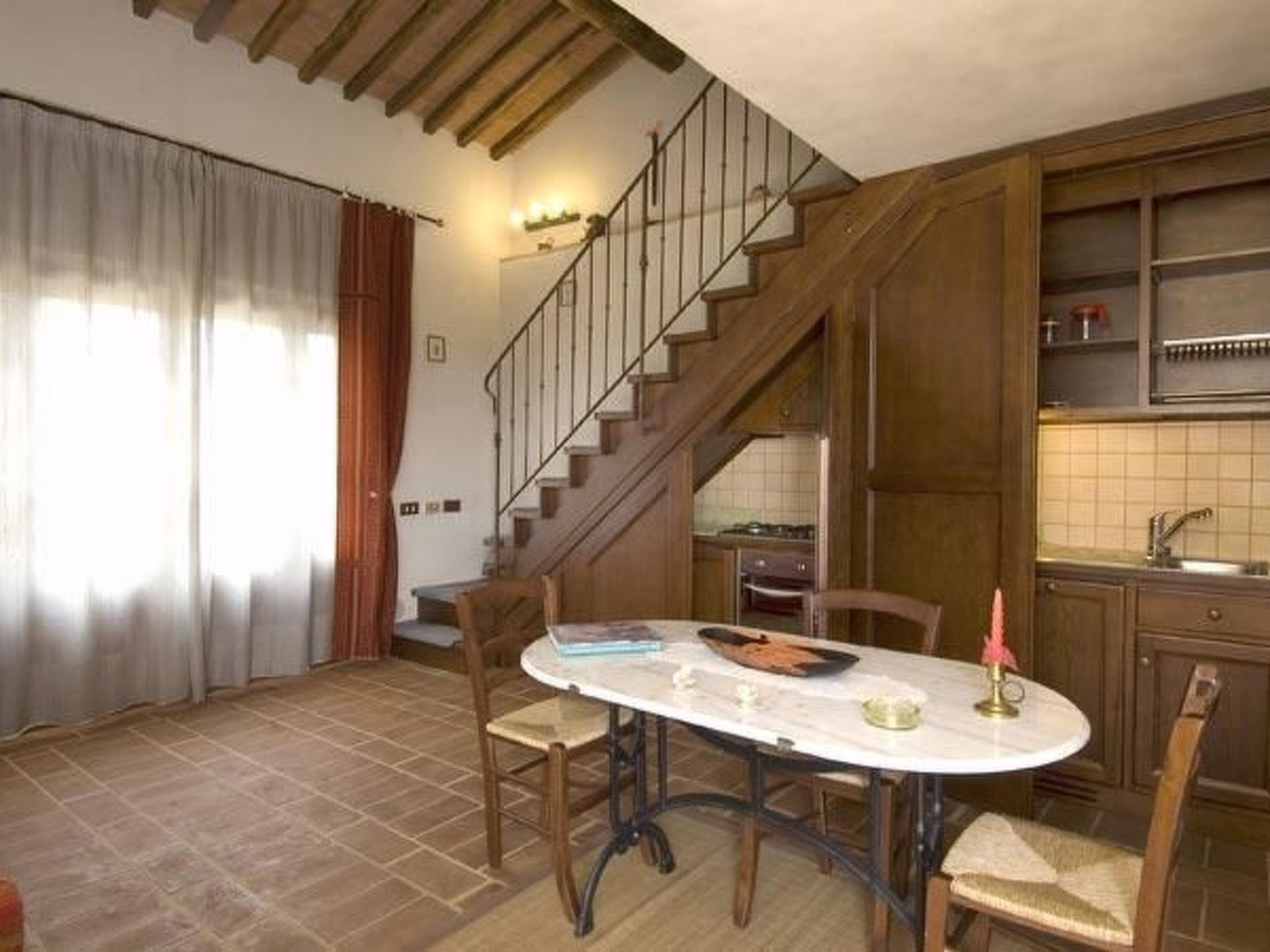 Wohnung in Asciano mit Grill und Garten-Binnen