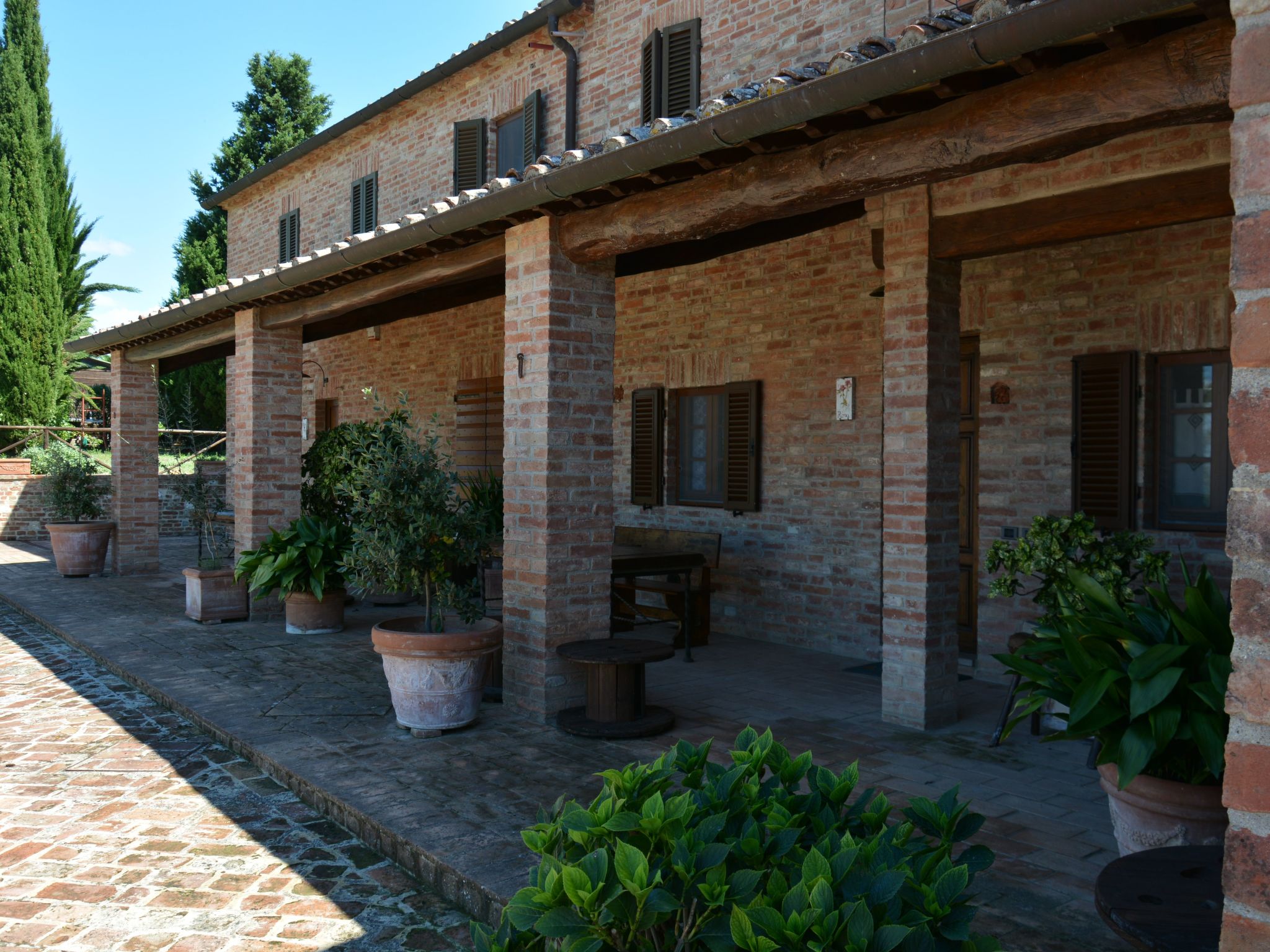 Wohnung in Asciano mit Grill und Garten-Binnen