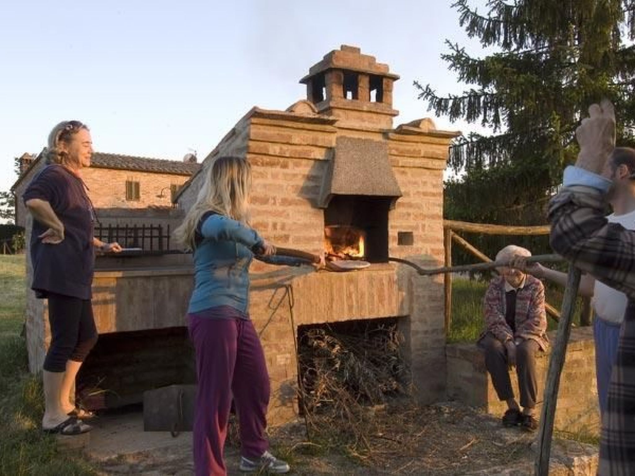 Wohnung in Asciano mit Grill und Garten-Binnen