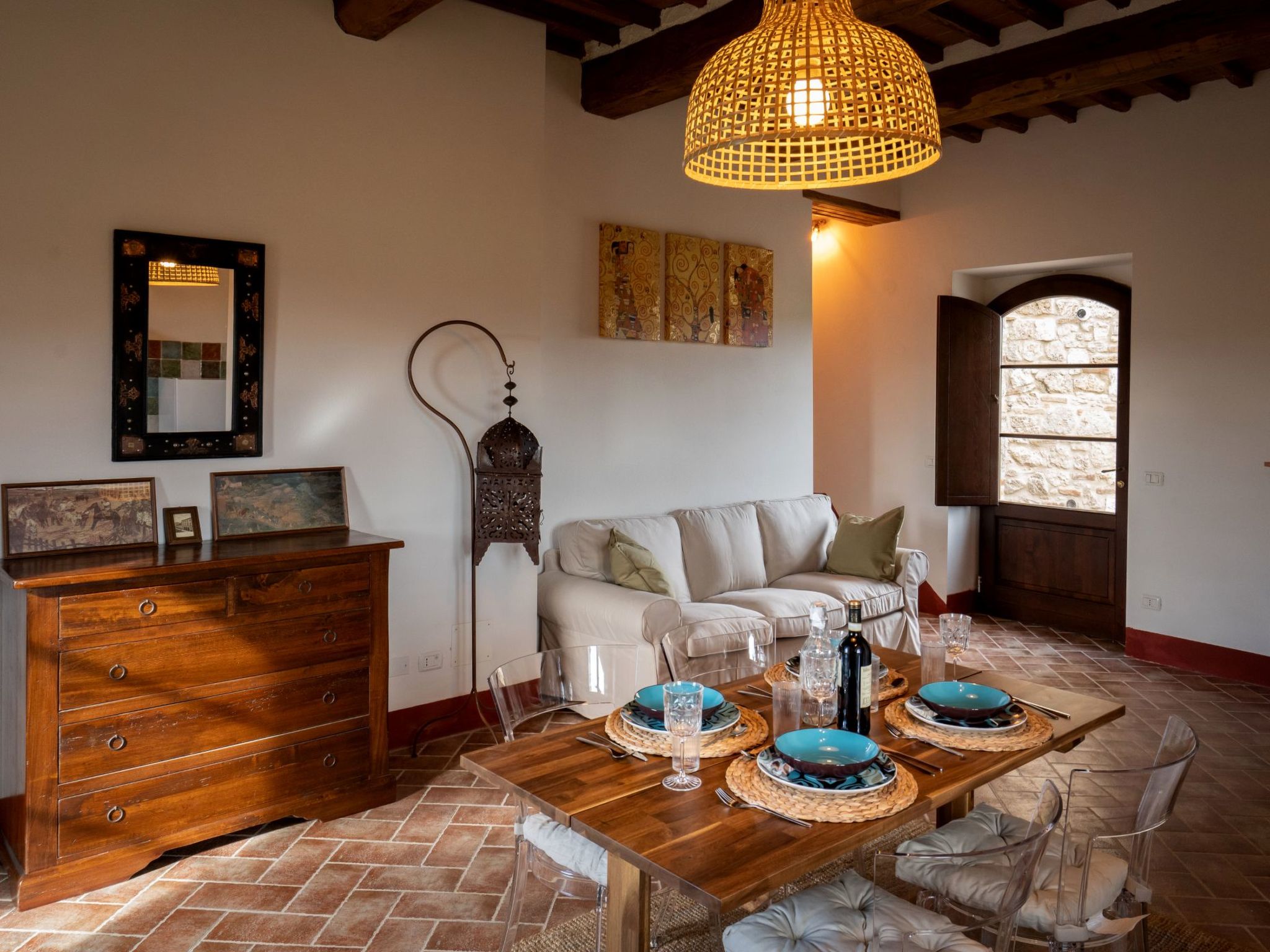 Haus Fiordaliso - Podere Fossaccio-Binnen