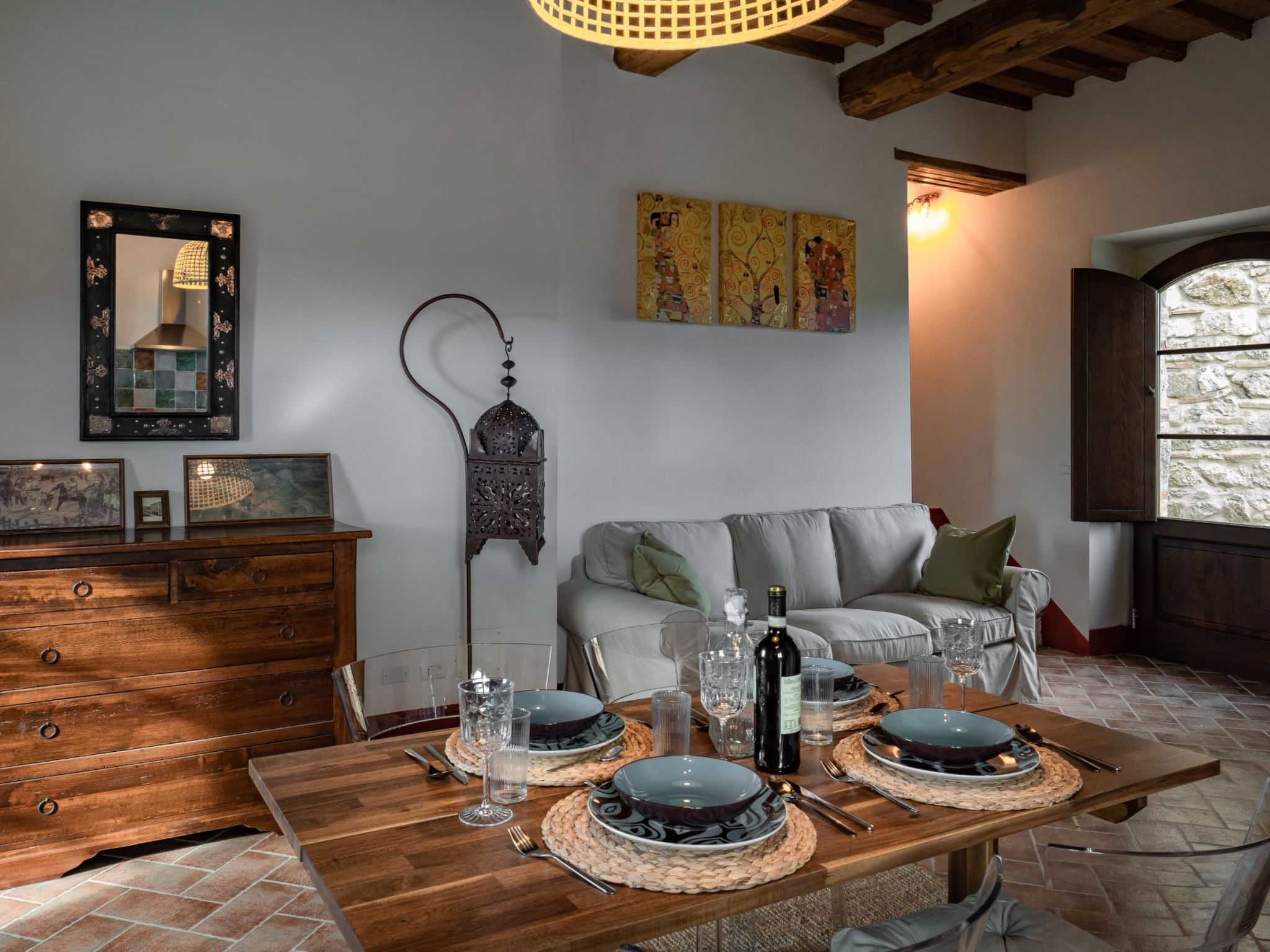 Haus Fiordaliso - Podere Fossaccio-Binnen