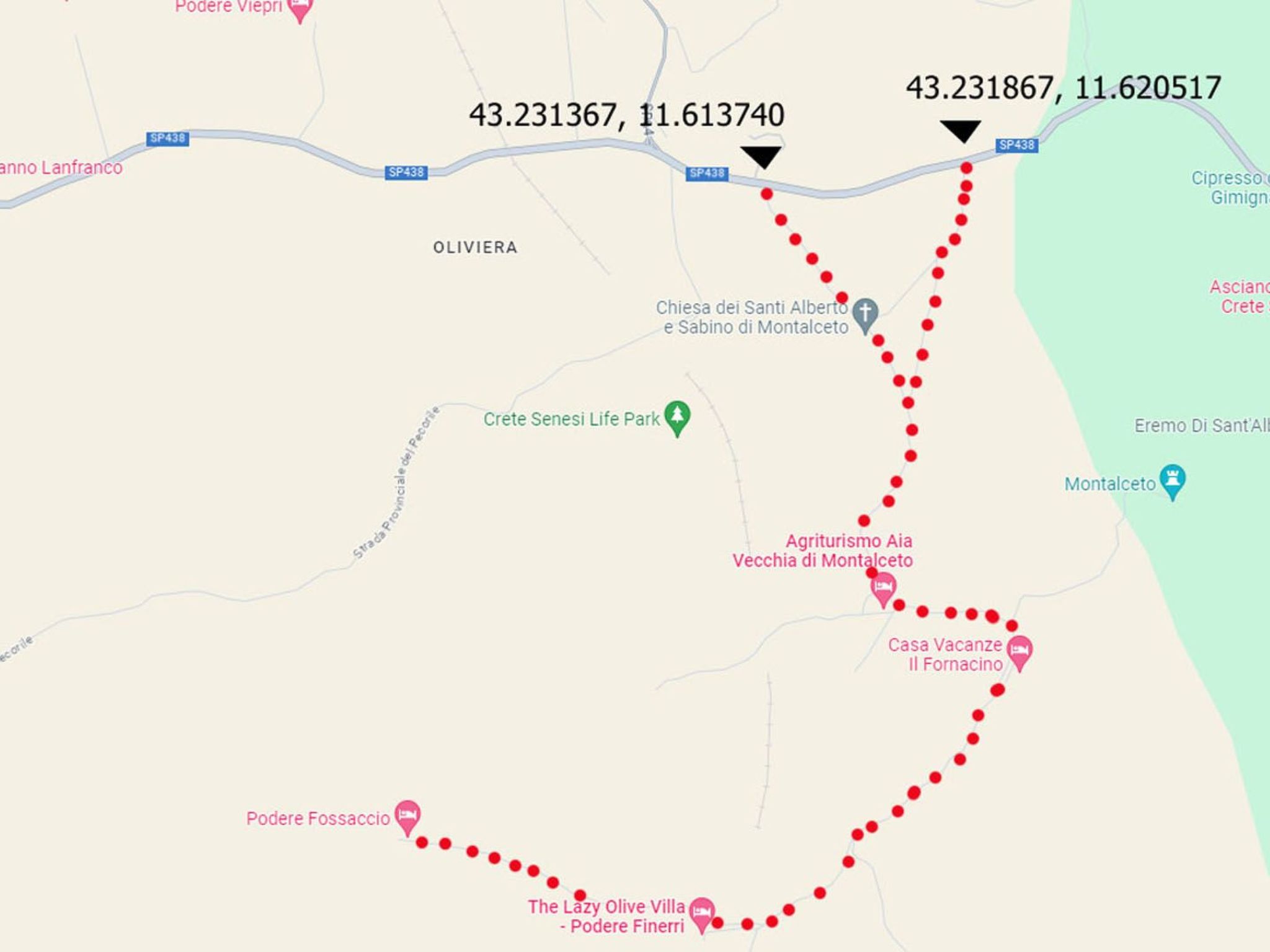 Haus Fiordaliso - Podere Fossaccio-Binnen