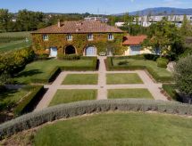Rosa Wohnung in Ca de Frati Residenz: vrijstaand Toscaans huis met zwembad - thumbnail 2