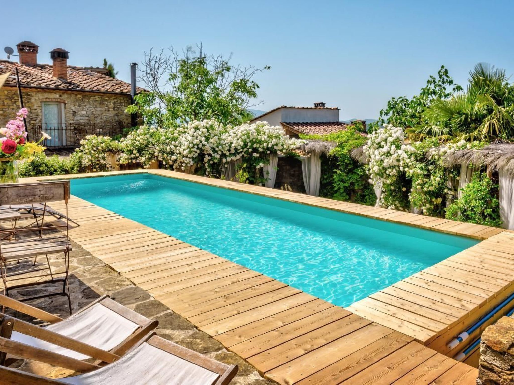 Wohnung in Marcena mit privatem Garten