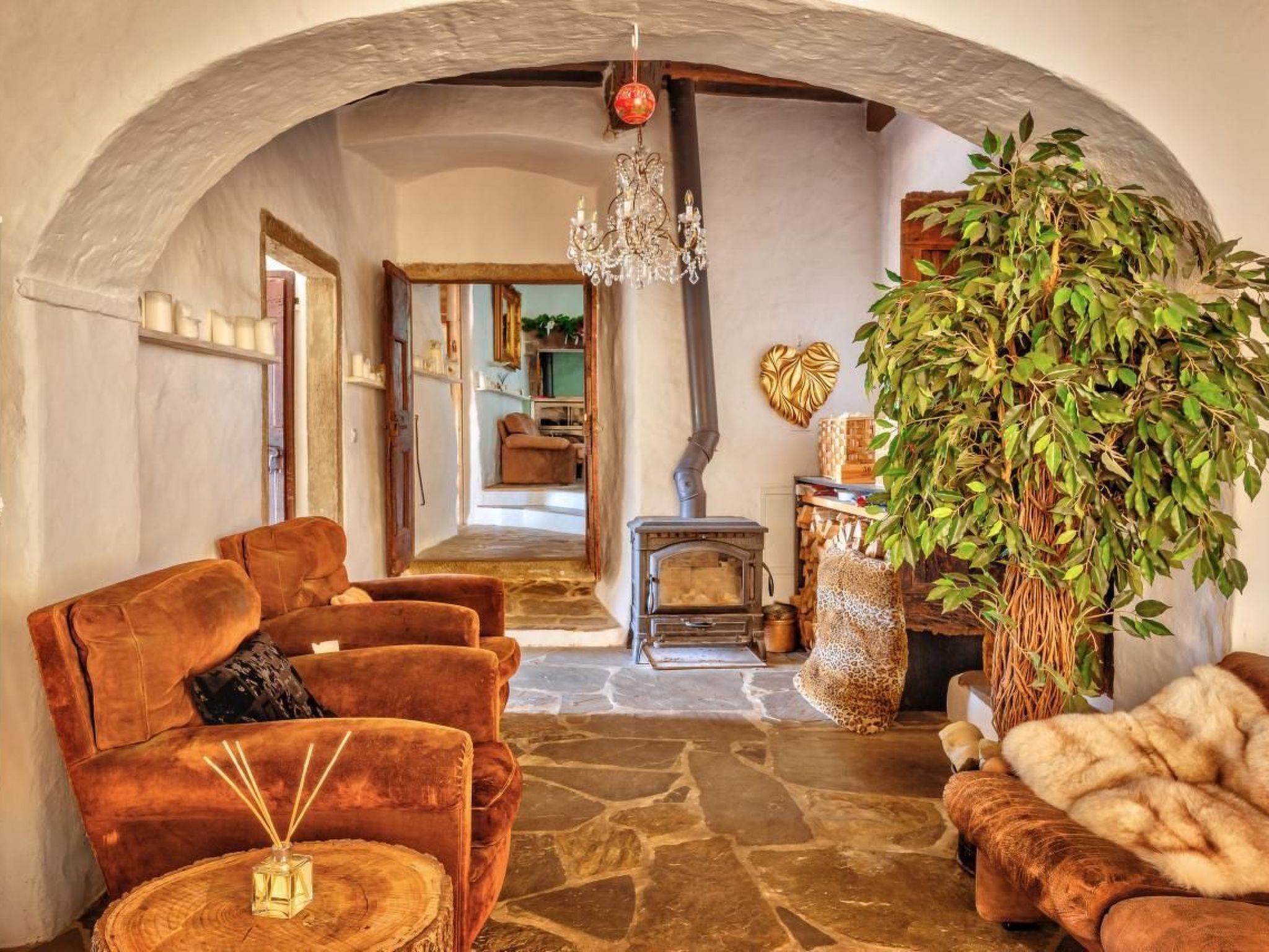 Wohnung in Marcena mit privatem Garten-Inside