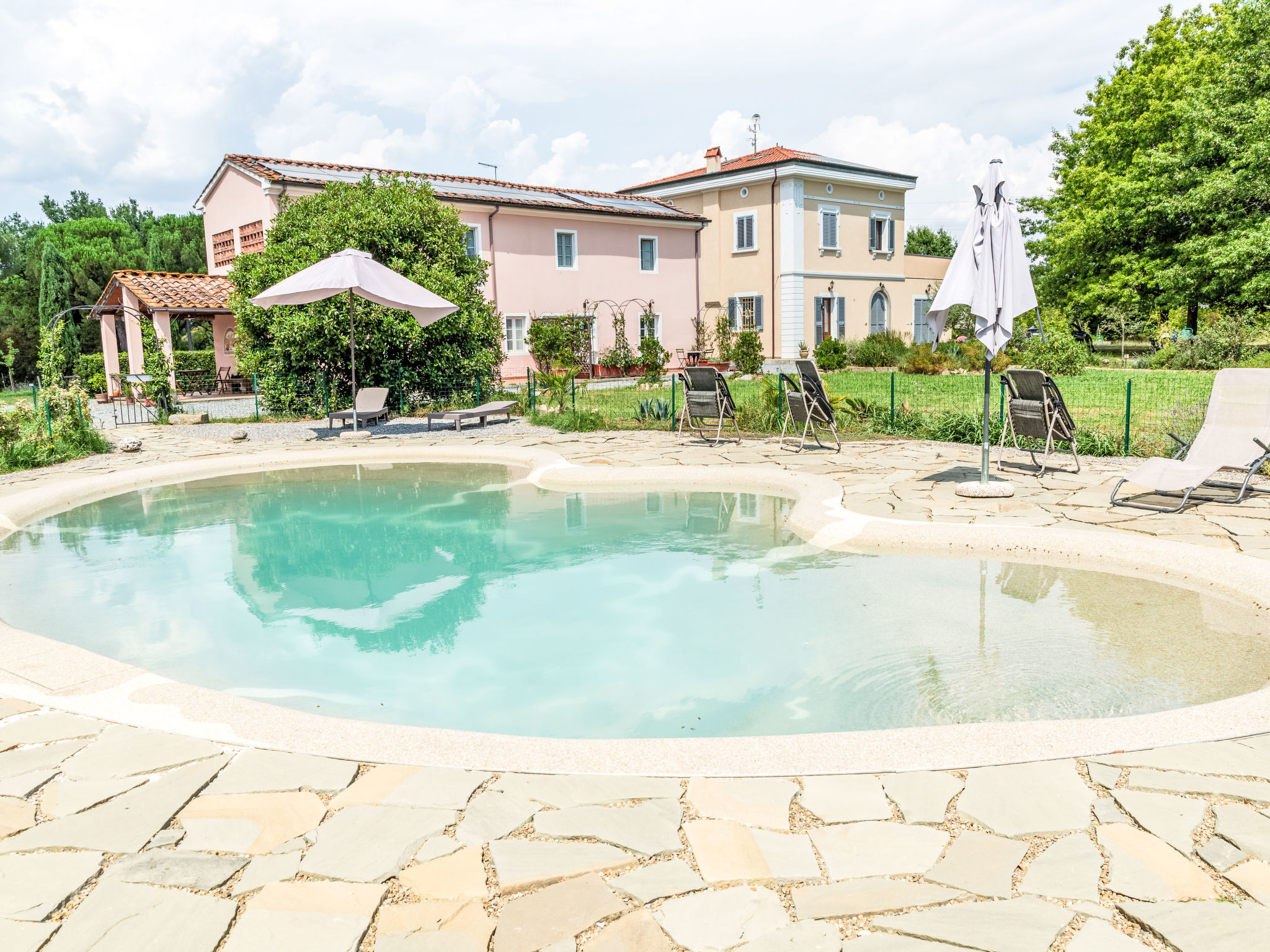 Ferienhaus mit umzäuntem Garten in Fucecchio (Italien) und 1 Hund erlaubt