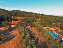 Toscaanse rust met privézwembad, jacuzzi en weids uitzicht bij Arezzo - thumbnail 3