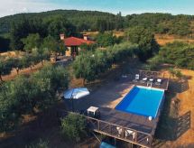 Toscaanse rust met privézwembad, jacuzzi en weids uitzicht bij Arezzo - thumbnail 5