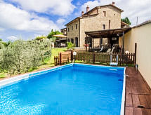 Il Borgo di Gebbia: Authentiek landhuis met zwembad en golf in Toscane - thumbnail 1