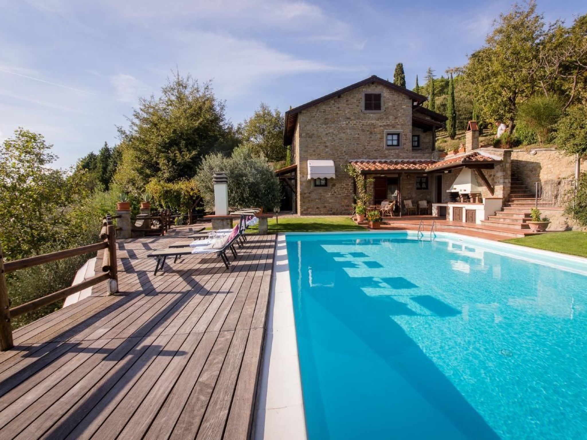 Villa La Foce-Binnen