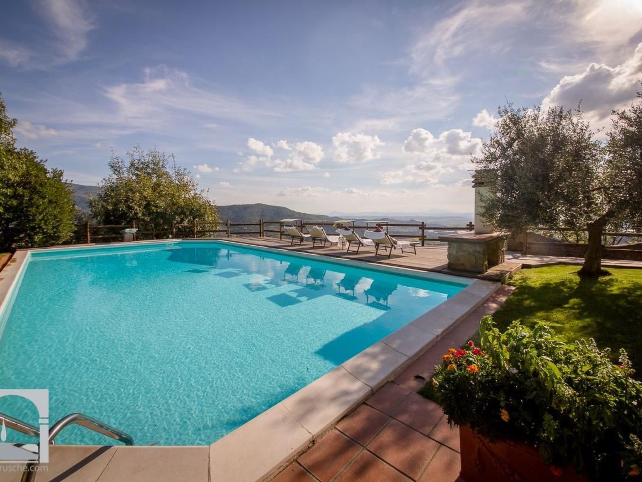 Villa La Foce-Binnen