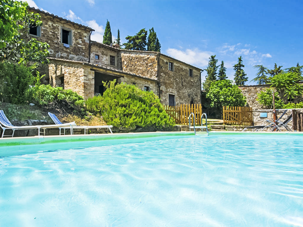 Ferienhaus Le Bonatte Bauernhof in Radda in Chianti