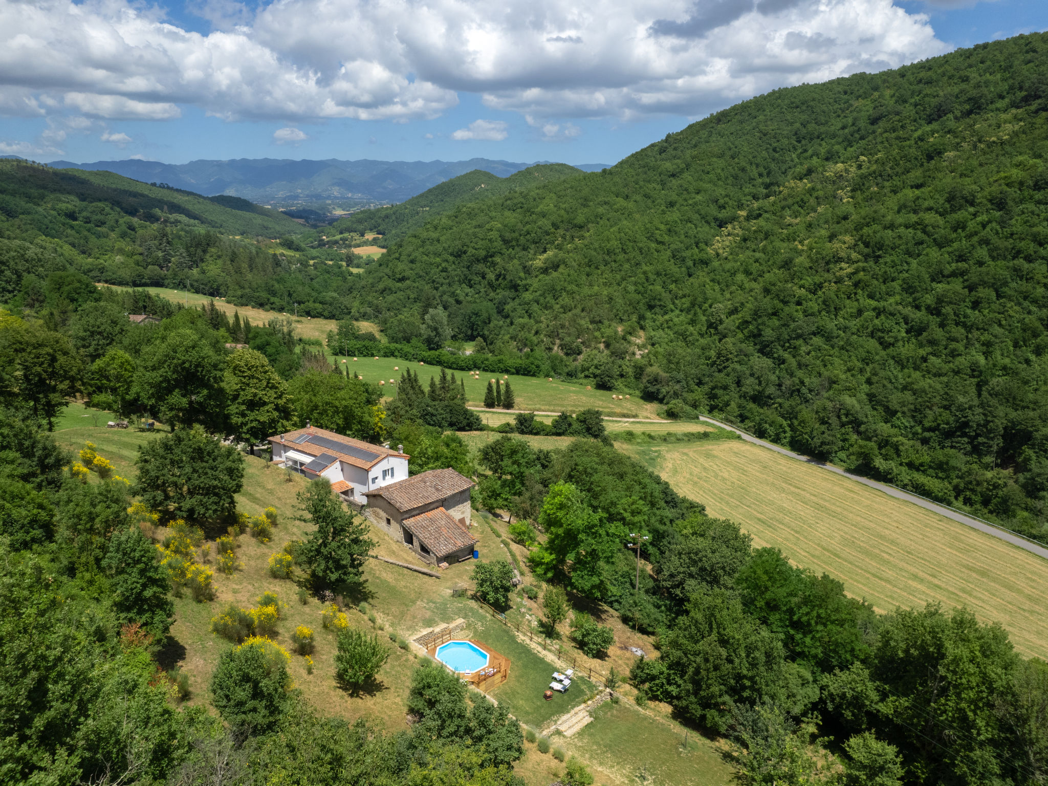 Vakantiehuis met privé zwembad in Borgo San Lorenzo (Italië) voor 6 personen