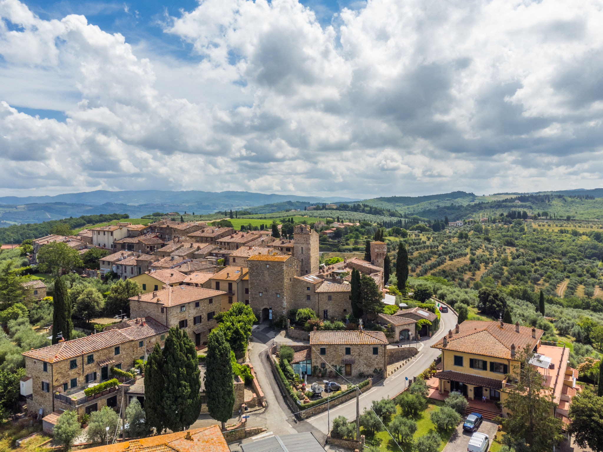 Appartement Casa Lensi – Vue aérienne, photo 66 sur 75