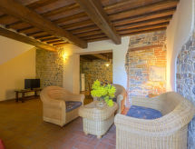 Landhuis Boccaccio in Chianti: 4-persoons appartement met zwembad - thumbnail 6