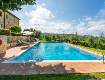 Authentiek Toscaans appartement tussen wijngaarden en olijfbomen - thumbnail 2