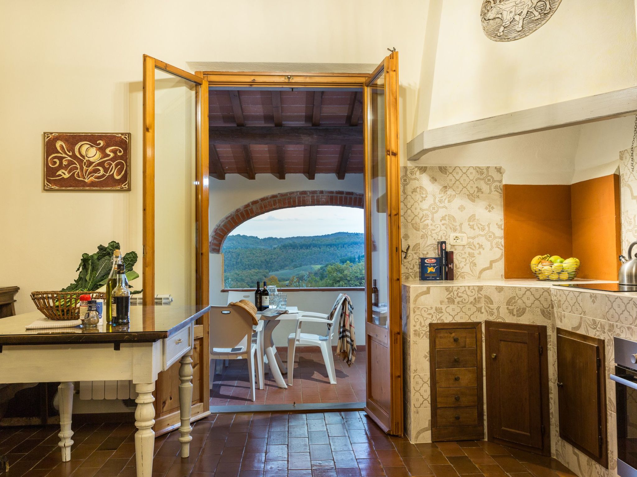 'Villa Rondini' mit Terrasse-Inside