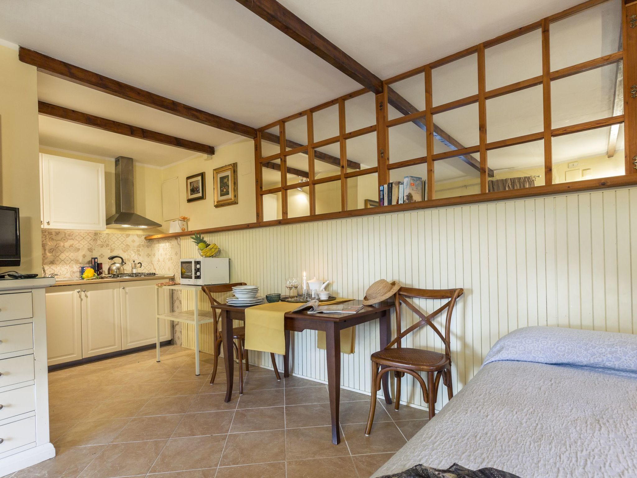 Prächtige Unterkunft mit Terrasse, Klimaanlage