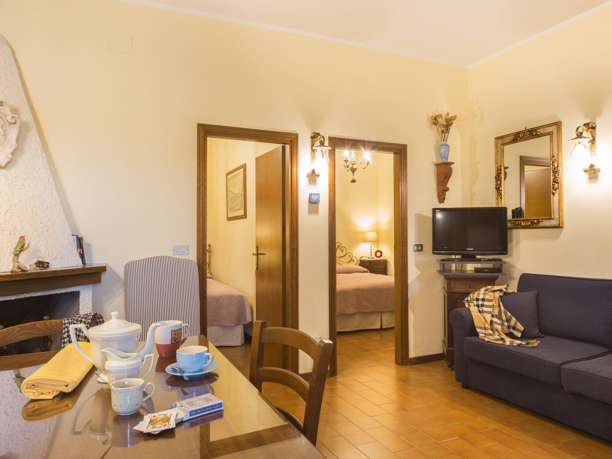 Chianti-Wohnung mit Gemeinschaftspool