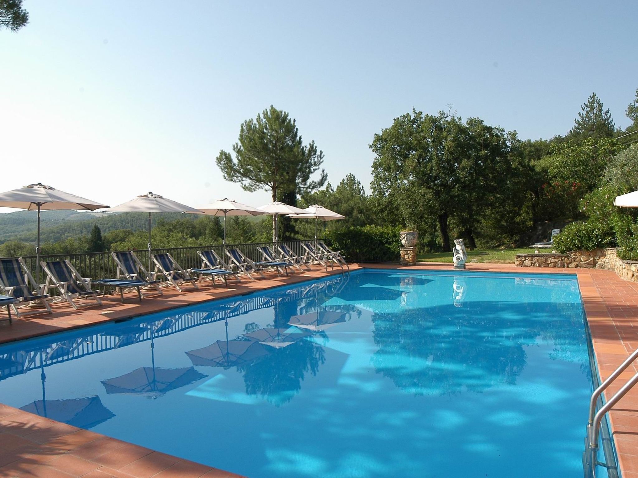 Wohnung Poggio Oro Chianti mit Terrasse