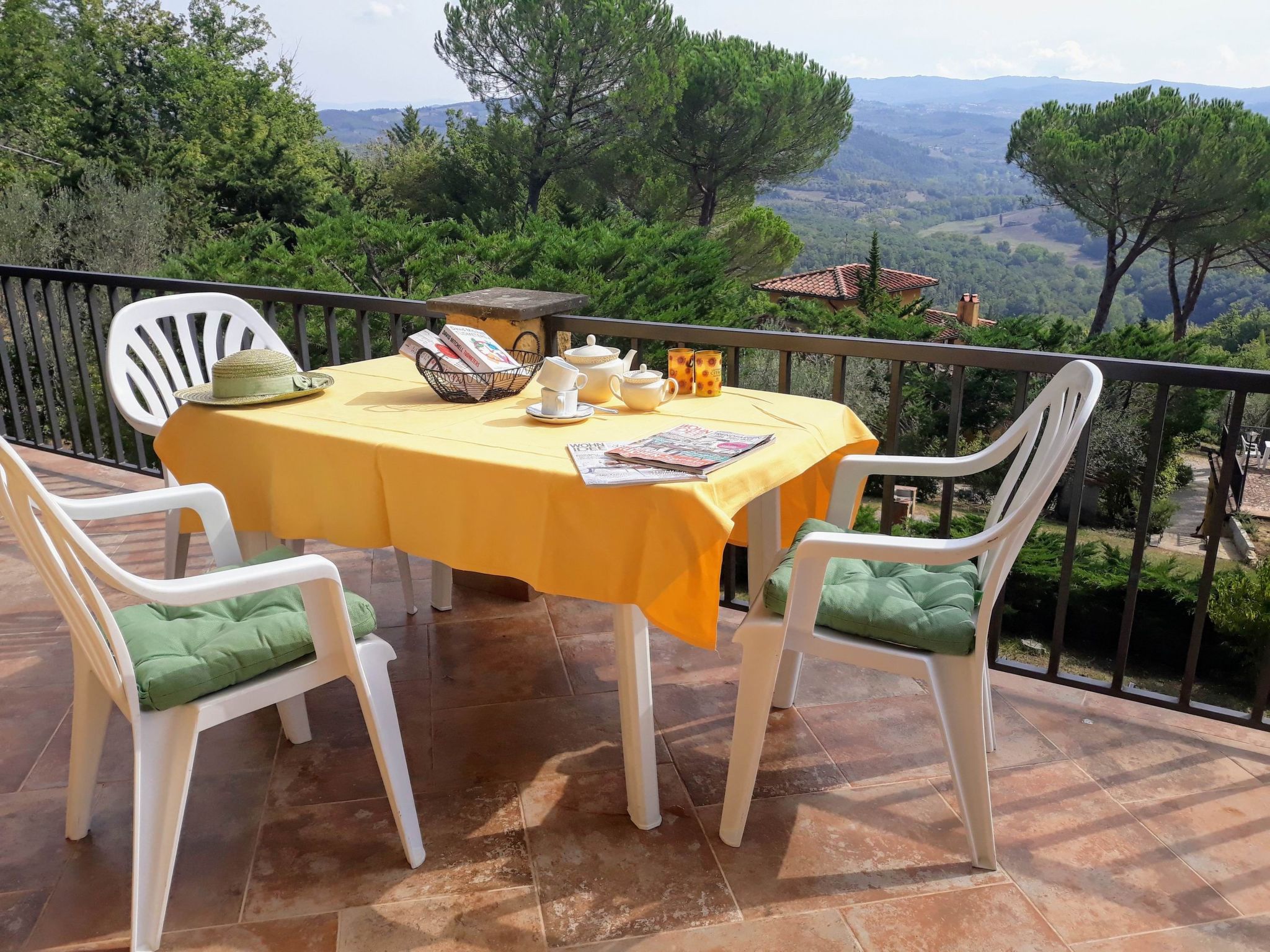 Wohnung Poggio Oro Chianti mit Terrasse