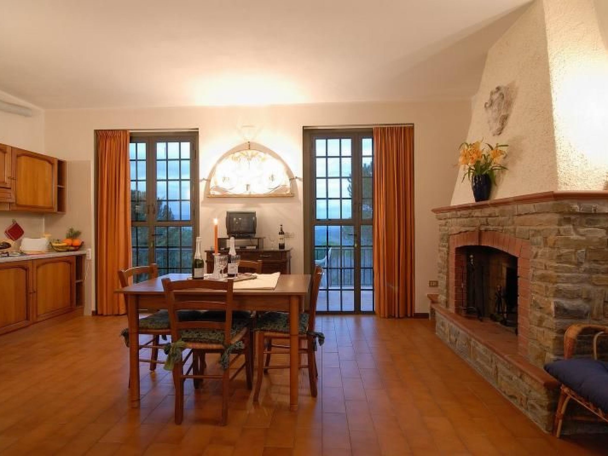 Wohnung Poggio Oro Chianti mit Terrasse-Drinnen