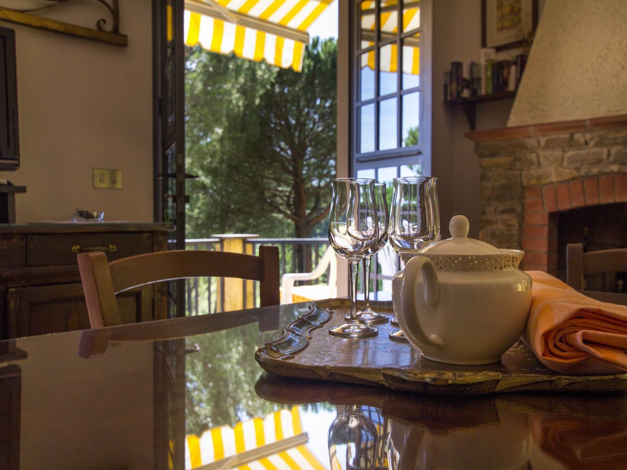 Wohnung Poggio Oro Chianti mit Terrasse-Drinnen