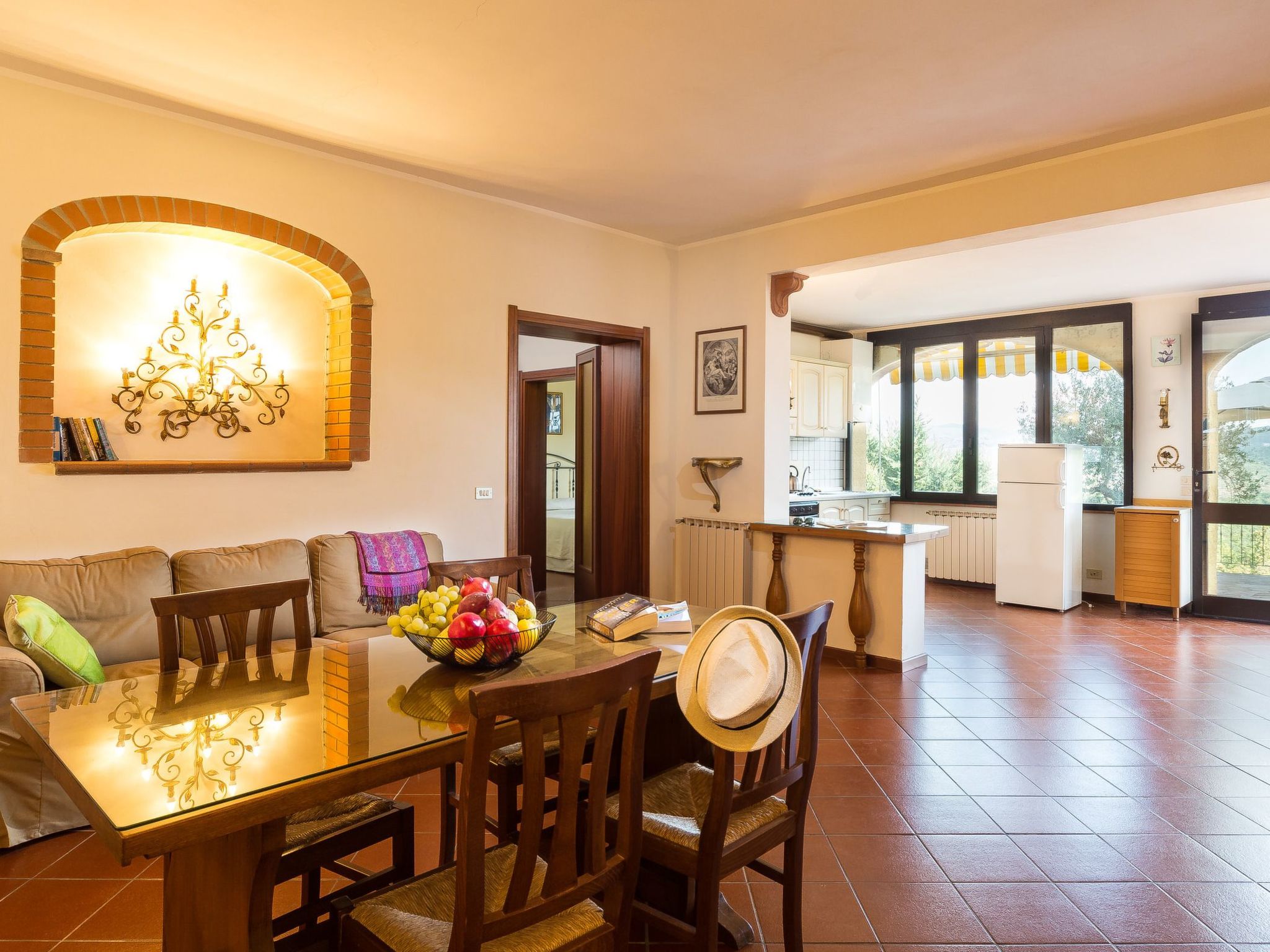 Wohnung Poggio Oro mit Panoramablick