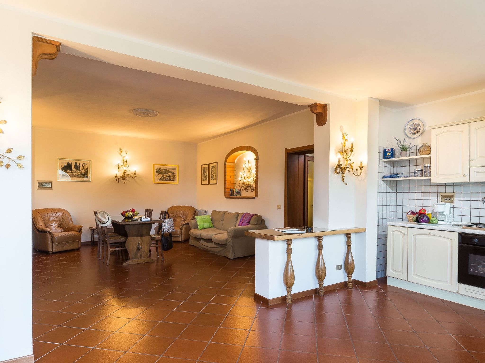 Wohnung Poggio Oro mit Panoramablick