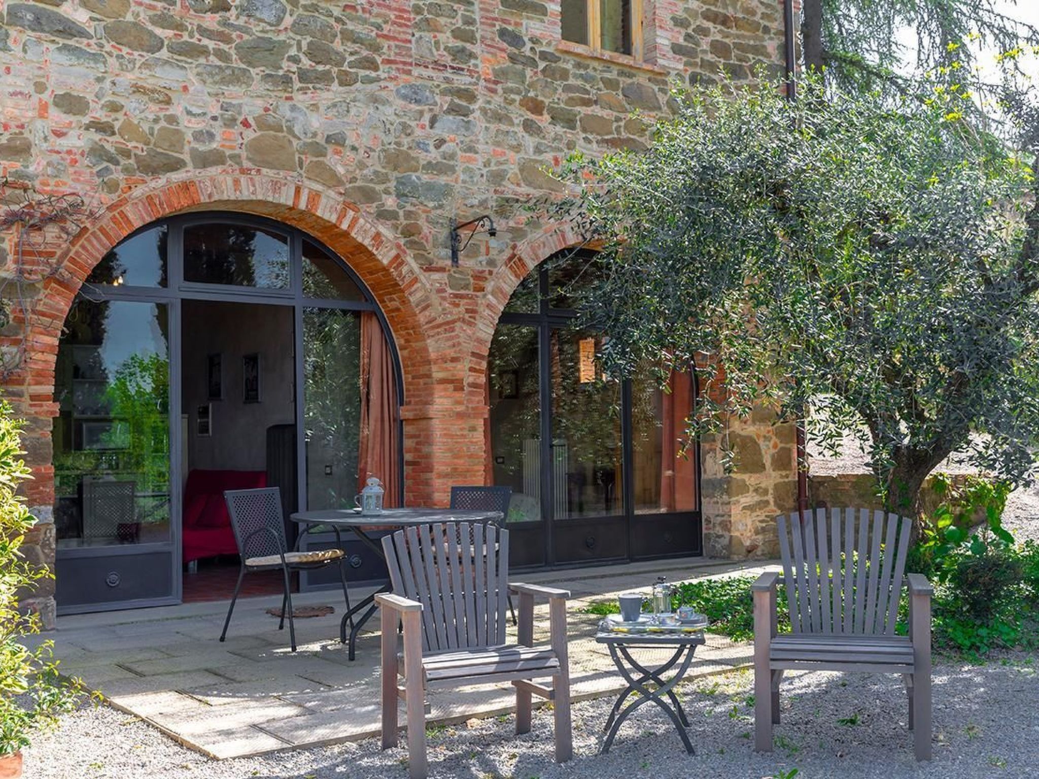 Wunderschöne Ferienwohnung in Monte San Savino mit gemeinschaftlichem Pool, Gar-Binnen