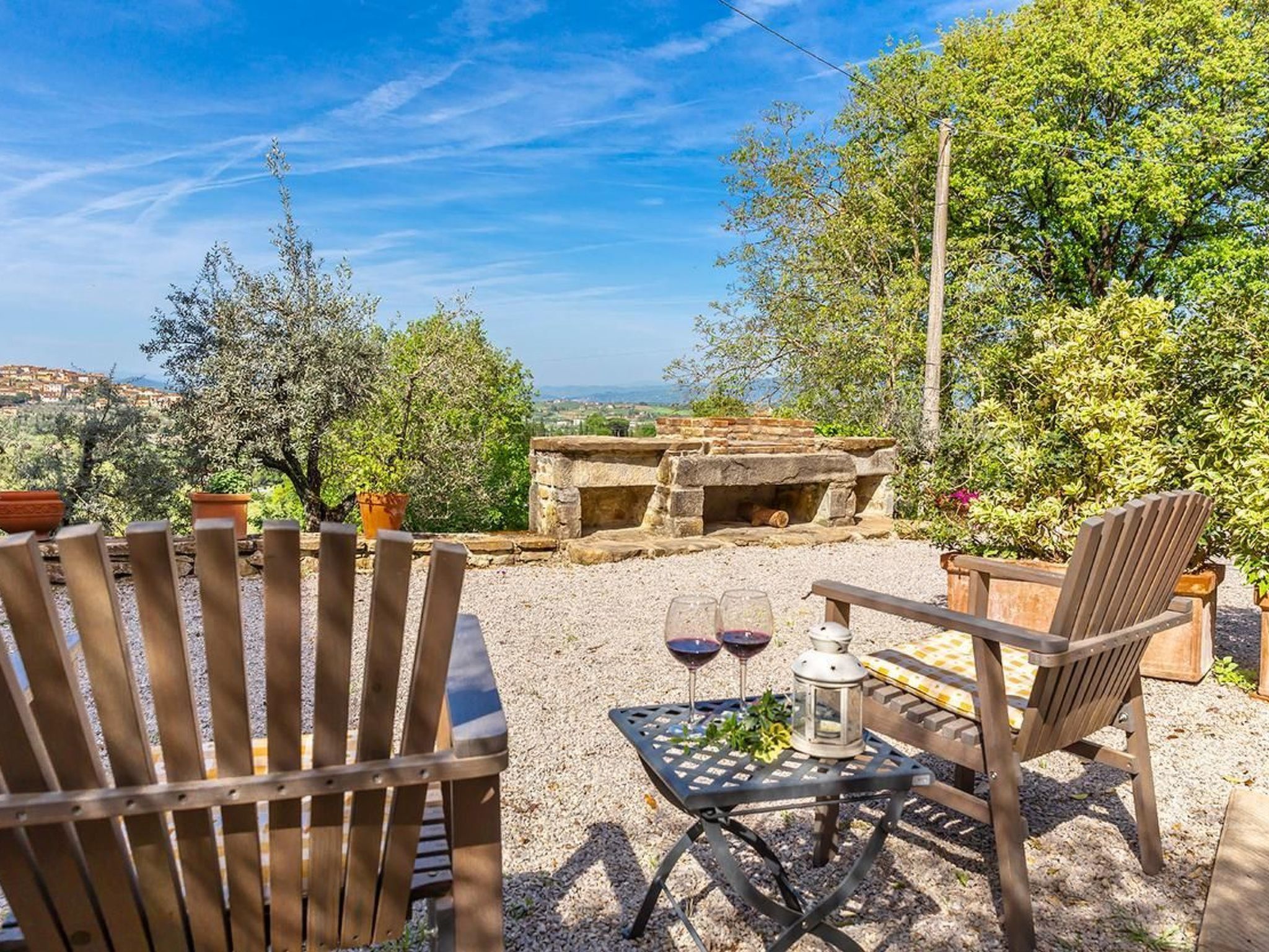 Wunderschöne Ferienwohnung in Monte San Savino mit gemeinschaftlichem Pool, Gar-Binnen