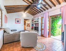 Rustiek toevluchtsoord in Toscane met zwembad en uitzicht op wijngaarden - thumbnail 5