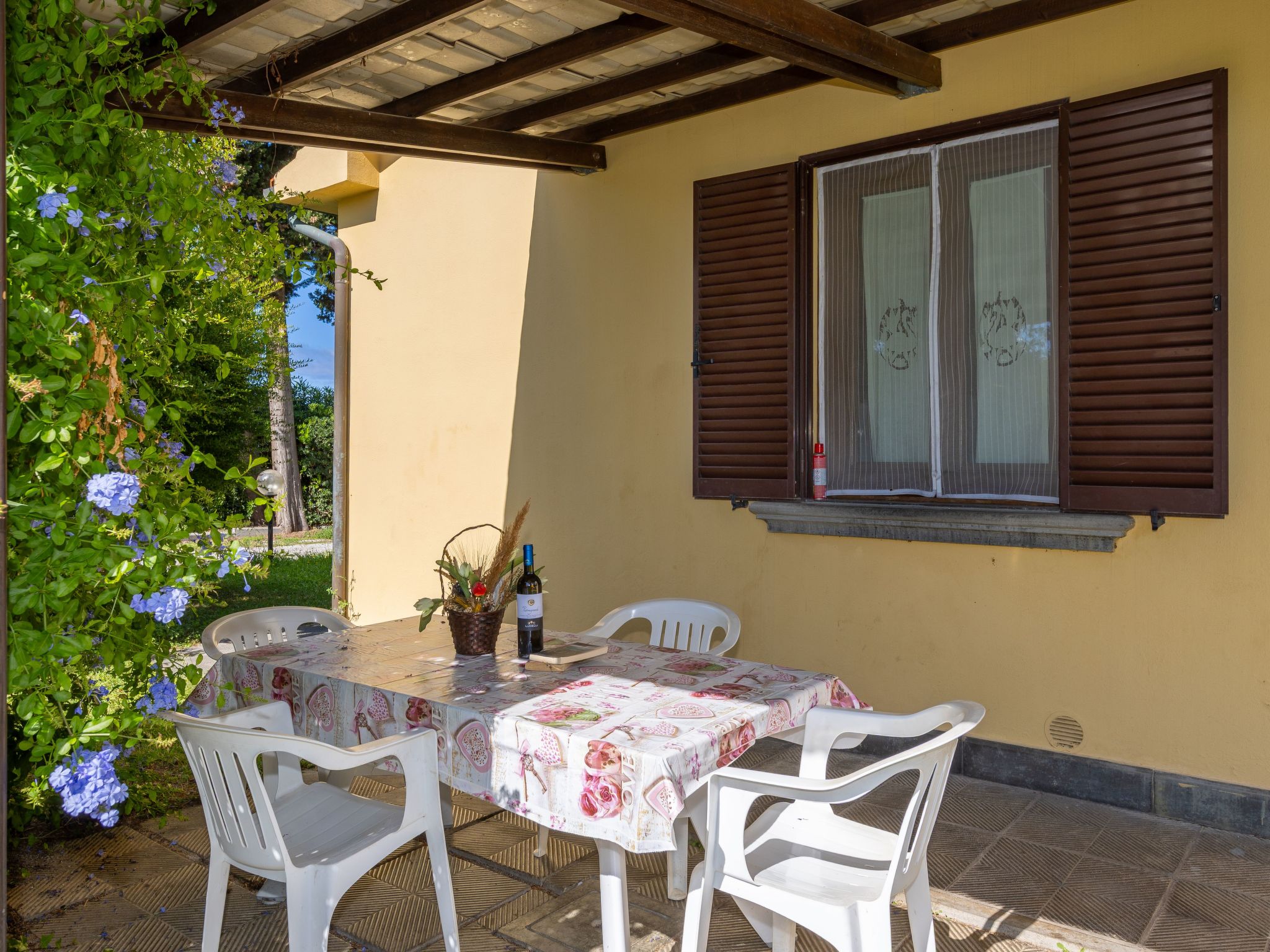 Casa Milla - Drei-Zimmer-Wohnung Fasan - Draußen