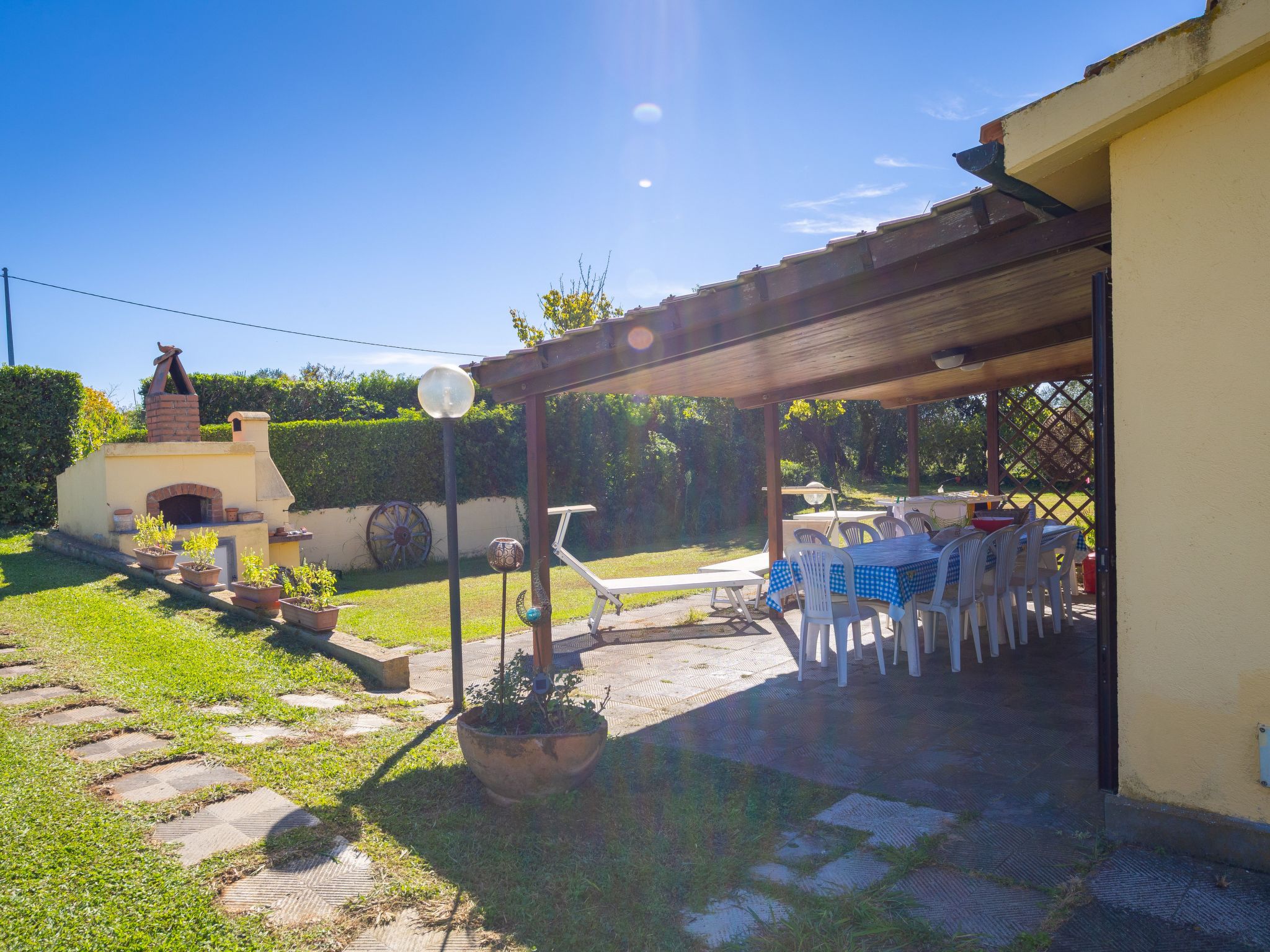 Casa Milla - Drei-Zimmer-Wohnung Fasan - Draußen