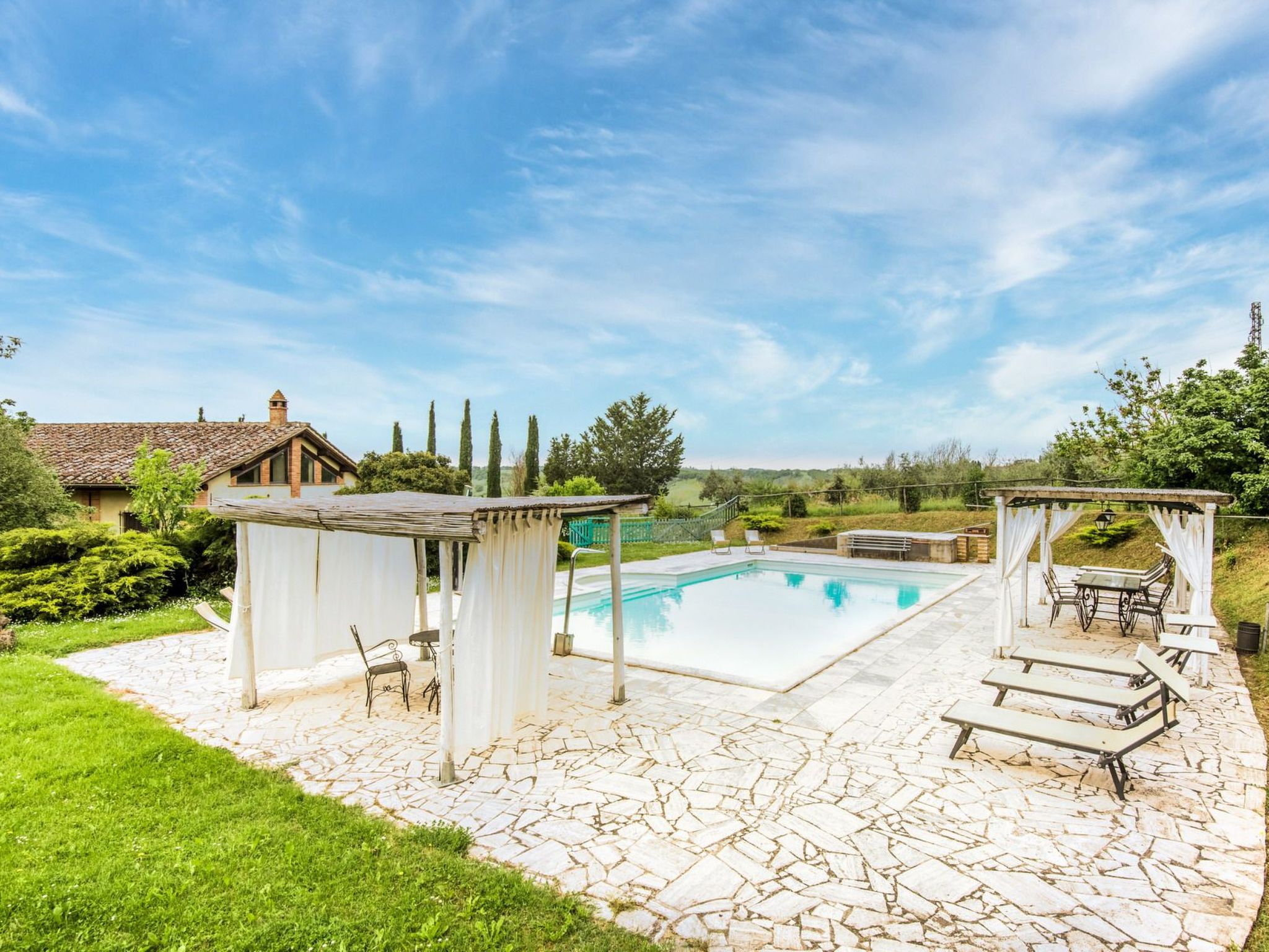 Vakantiehuis met privé zwembad in Cetona (Italië) voor 10 personen