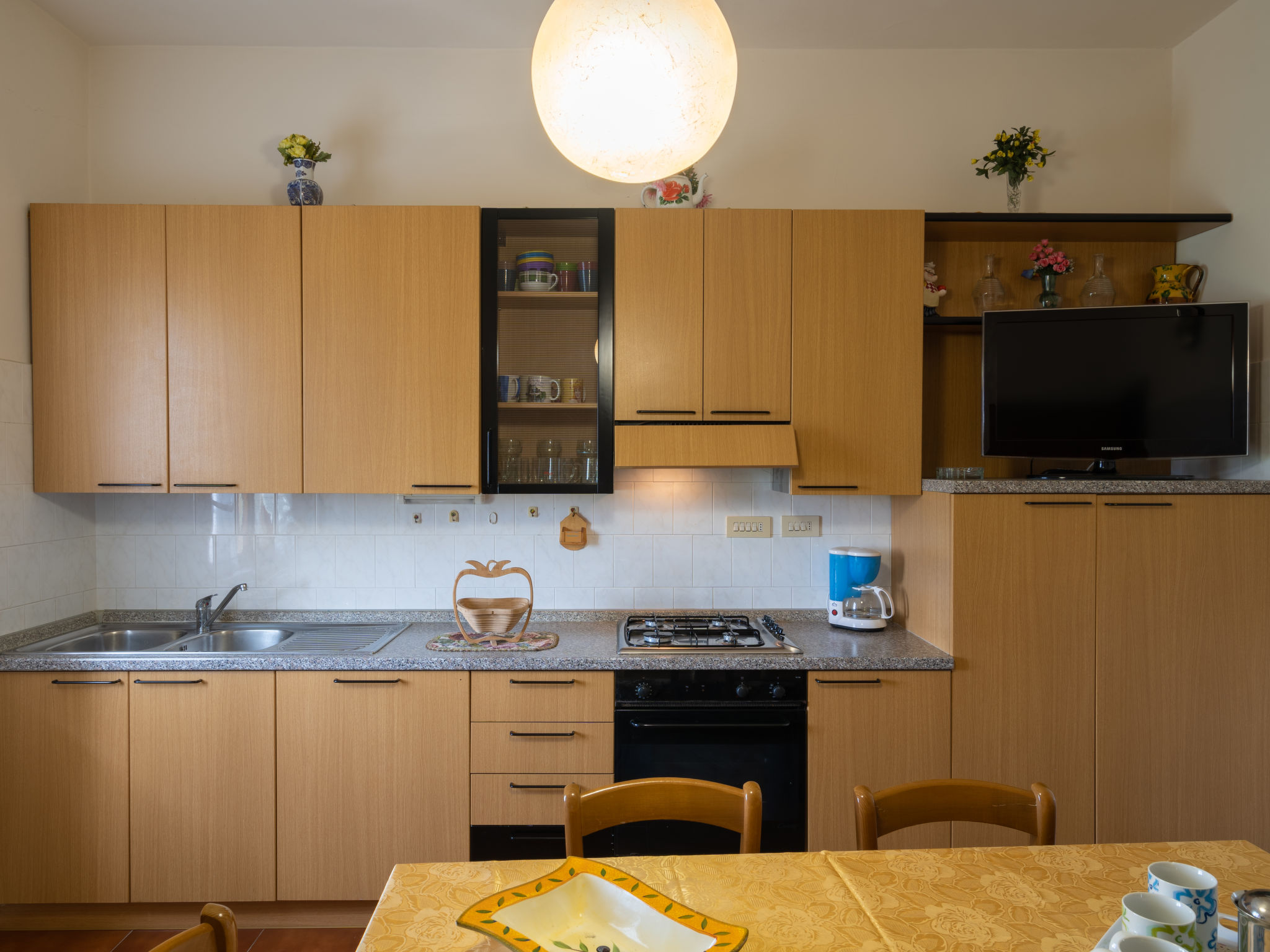 Maison San Piero – Cuisine et coin repas, photo 11 sur 36