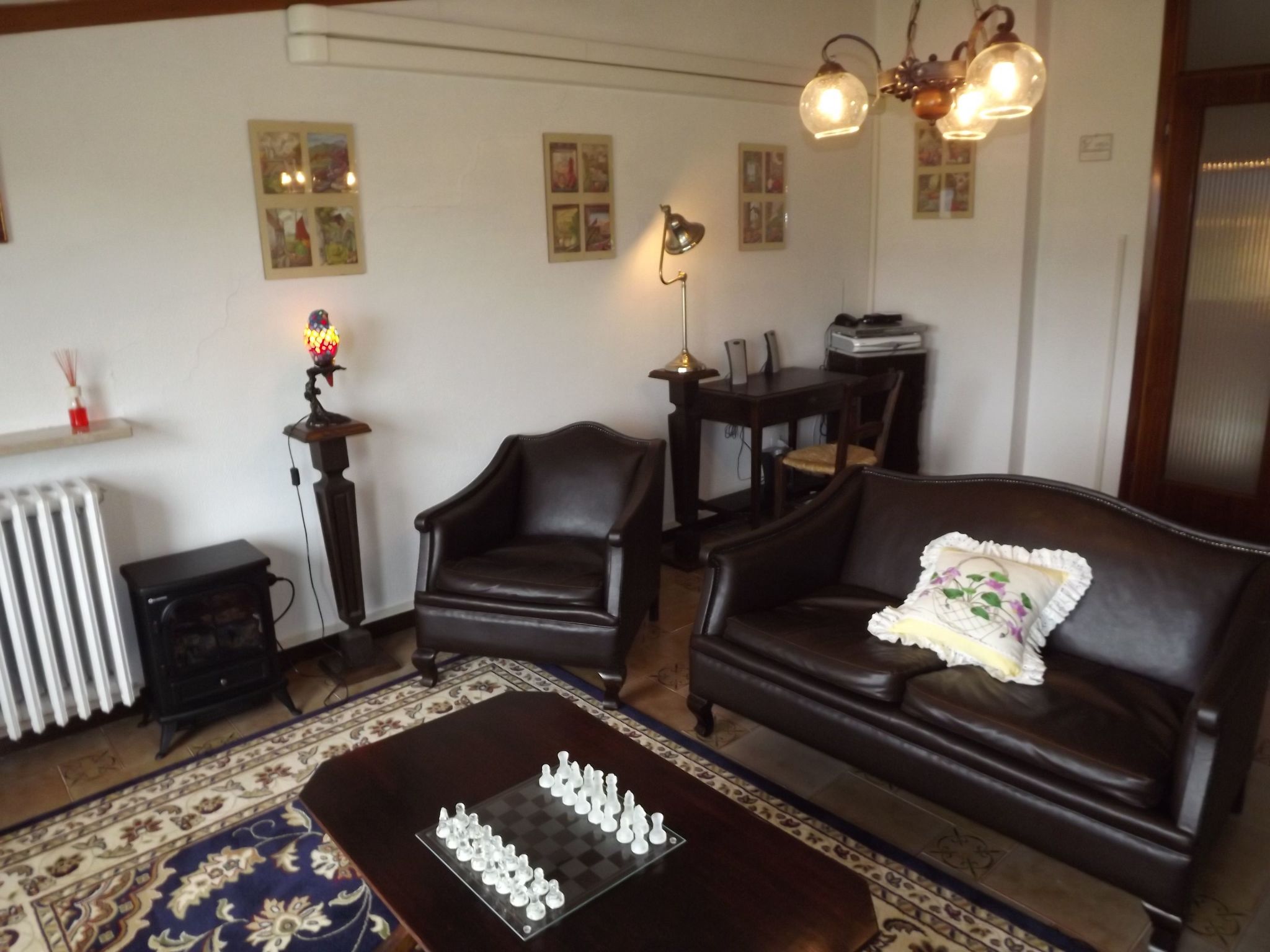 Flache Kornblume-Binnen