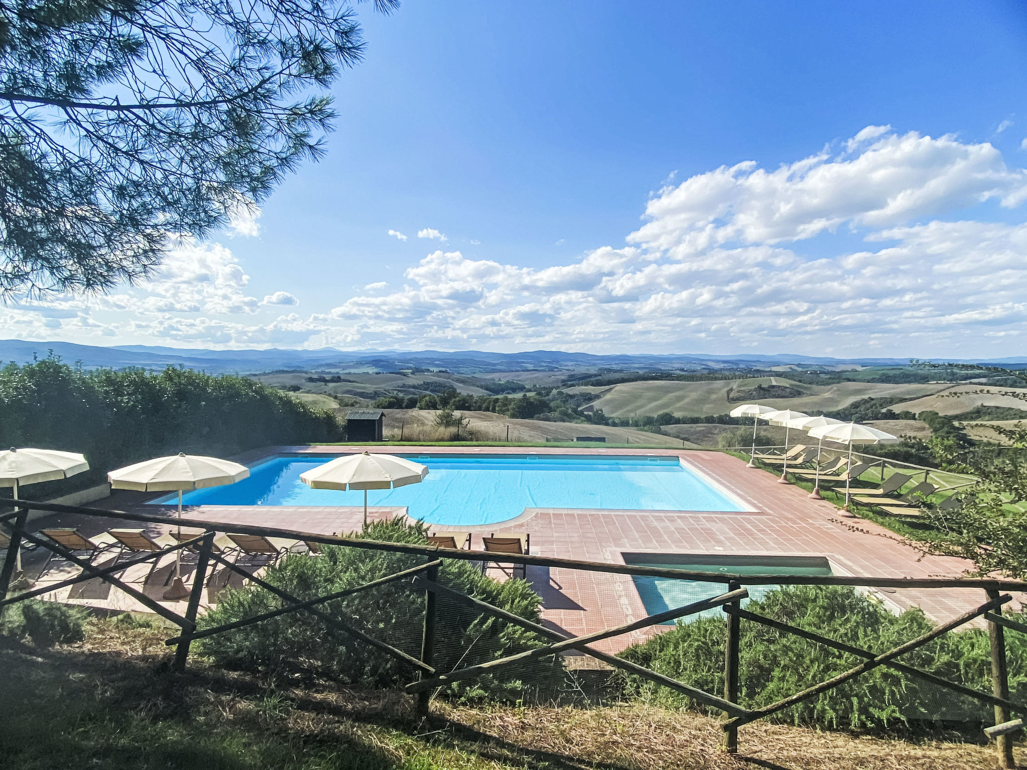 Ferienhaus in Montalcino (Italien) und 1 Hund erlaubt