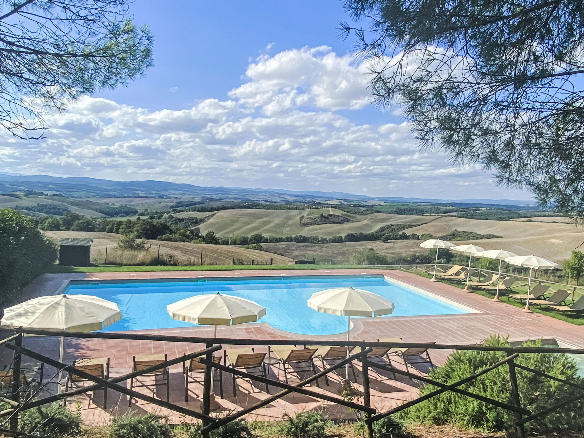 Ferienhaus in Montalcino (Italien) und 1 Hund erlaubt