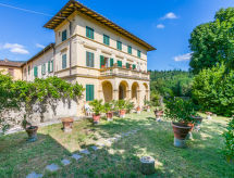 Historisch Toscaans herenhuis met privézwembad bij Castelfranco di Sopra - thumbnail 1