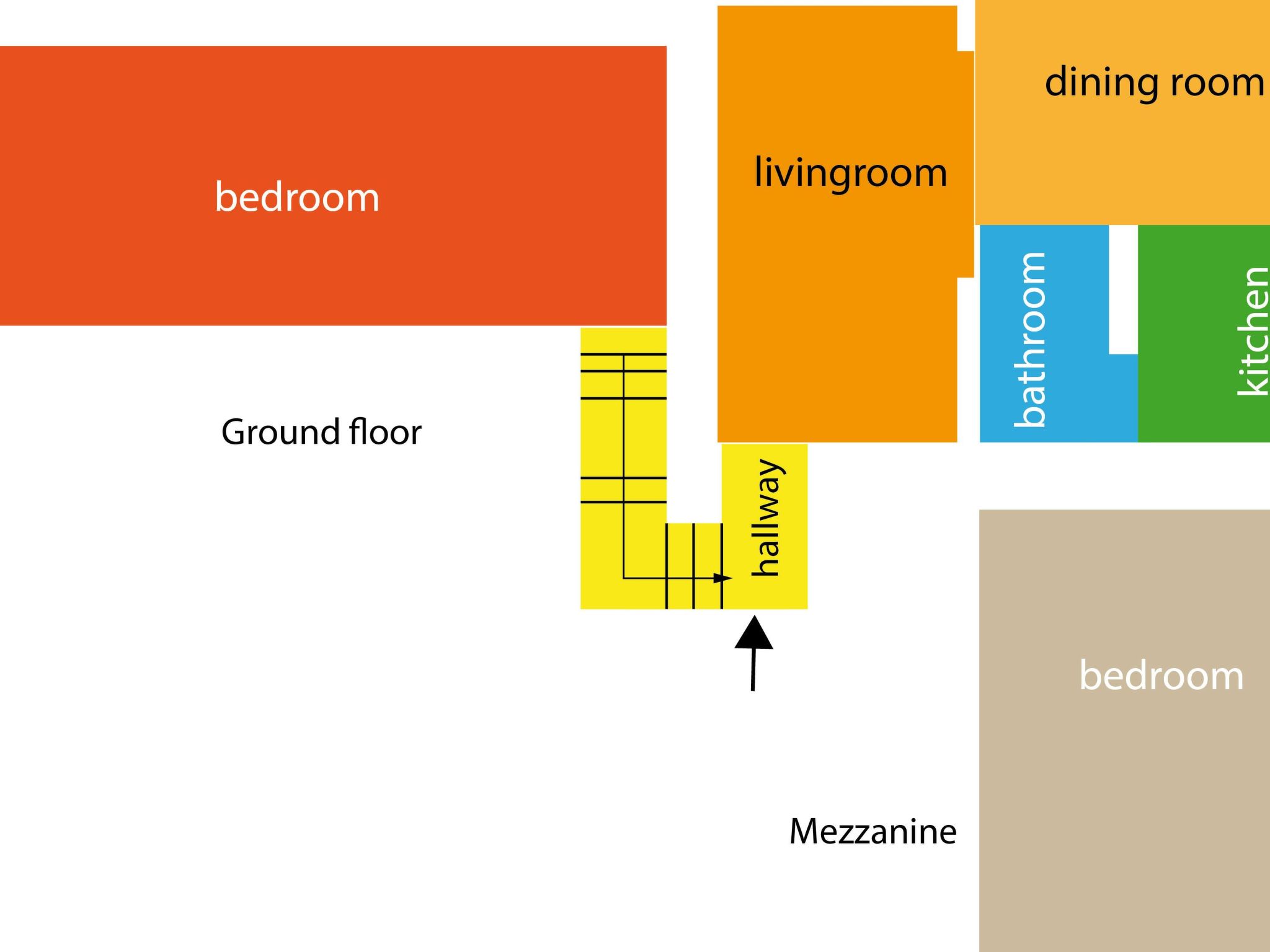 Le volte klimatisiertes Loft-Binnen