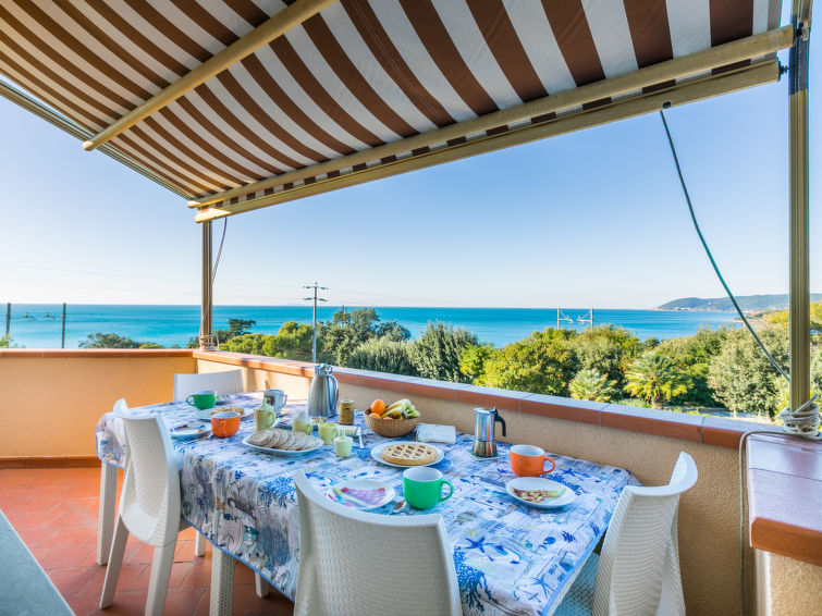 4-persoons appartement met zeezicht in Castiglioncello in Castiglioncello