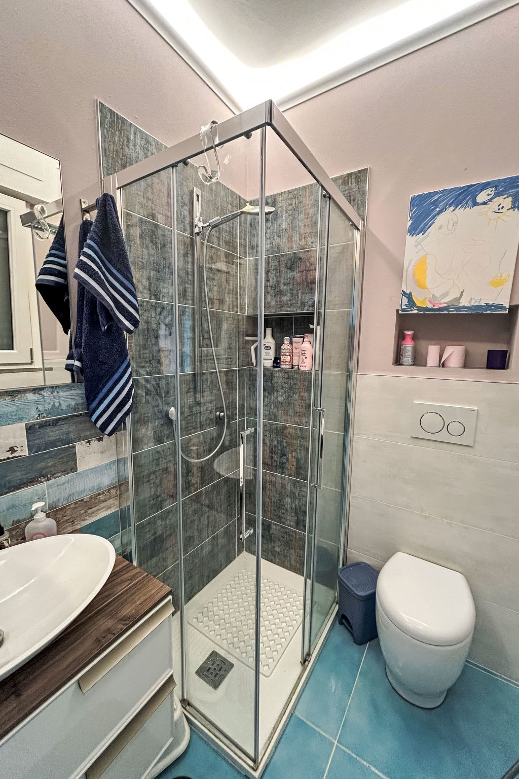 Rosa di sera - Dedans