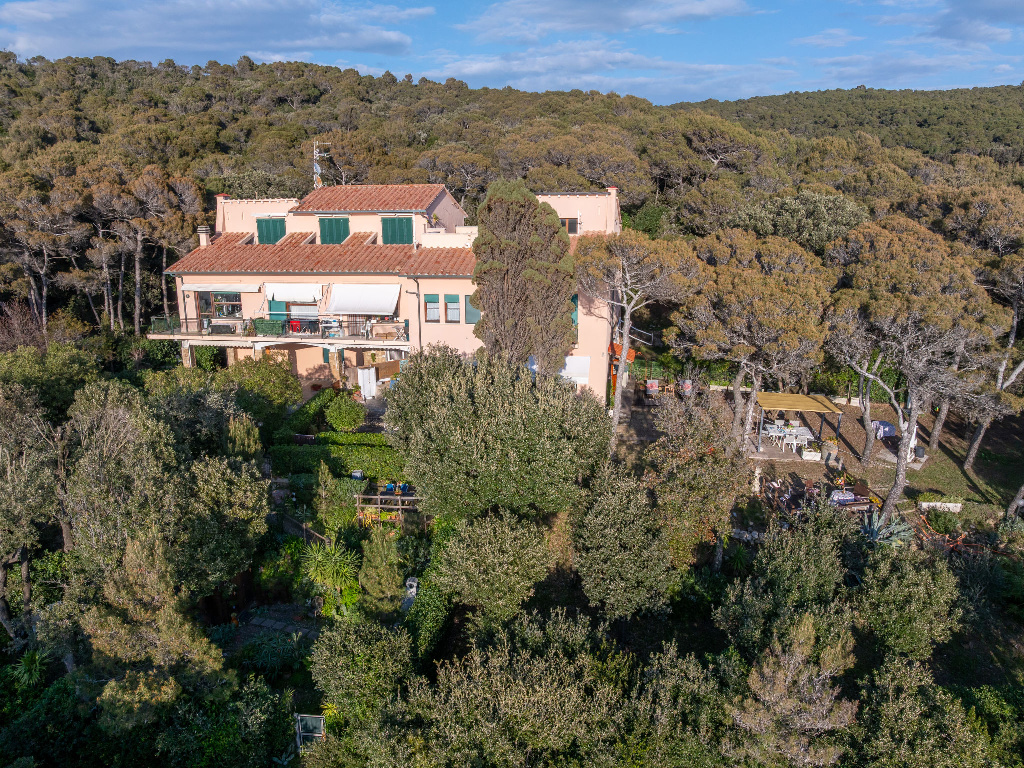 Appartement La casetta immersa nel verde – Vue aérienne, photo 34 sur 56