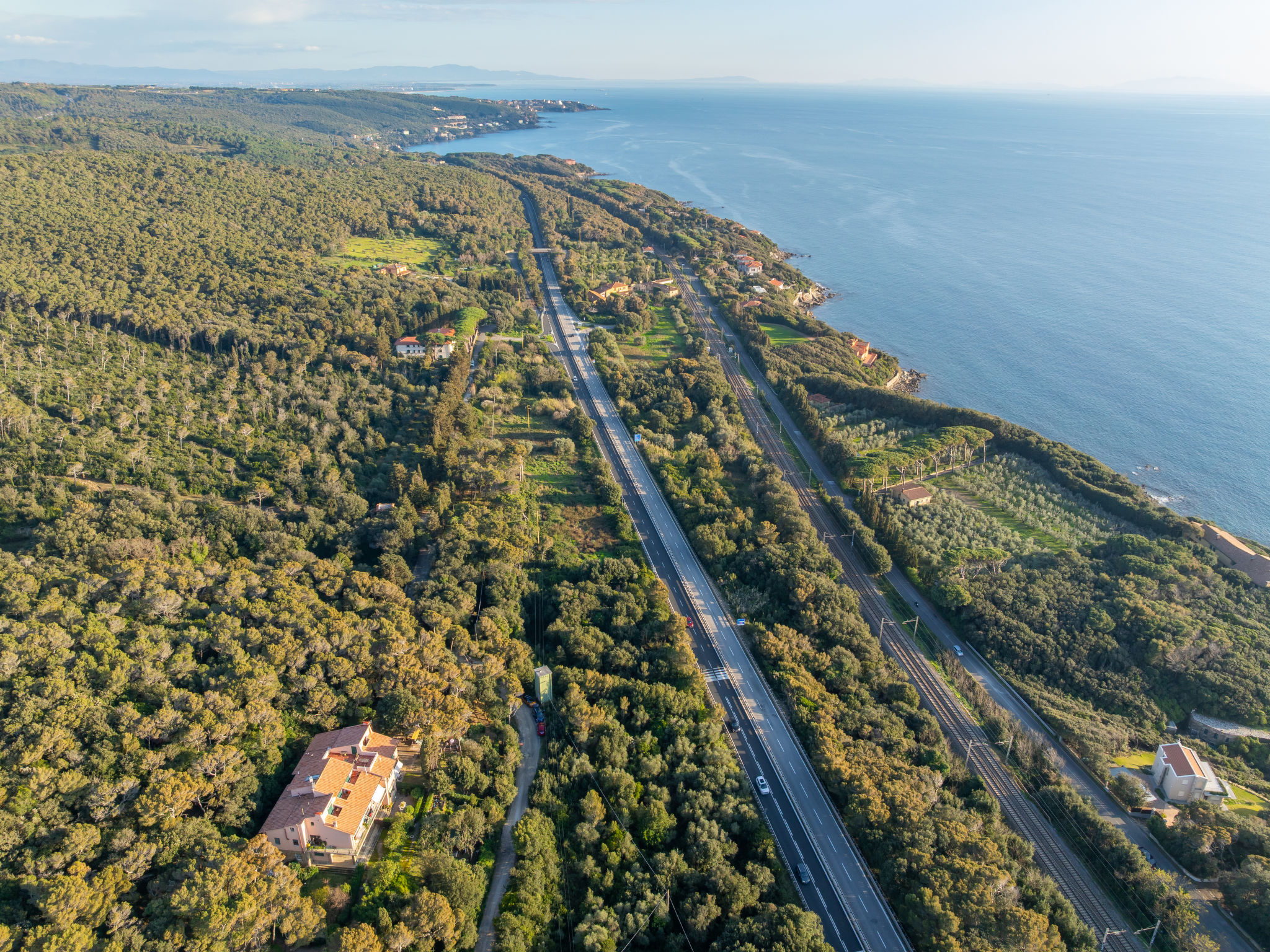 Appartement La casetta immersa nel verde – Vue aérienne, photo 44 sur 56