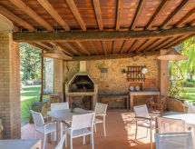 Rustiek Toscaans cottage Il Salice nabij Montescudaio, omringd door groen - thumbnail 3