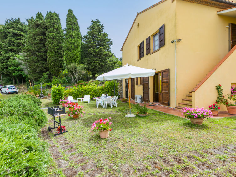 Zeezicht en rust in appartement Bellavista, Castellina Marittima in Castellina Marittima